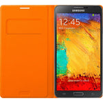 Husa Tip Carte, Originala, Samsung Galaxy Note 3, Portocaliu