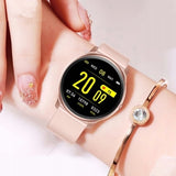 Smartwatch ZEGAREK KW19, 44mm, Roz