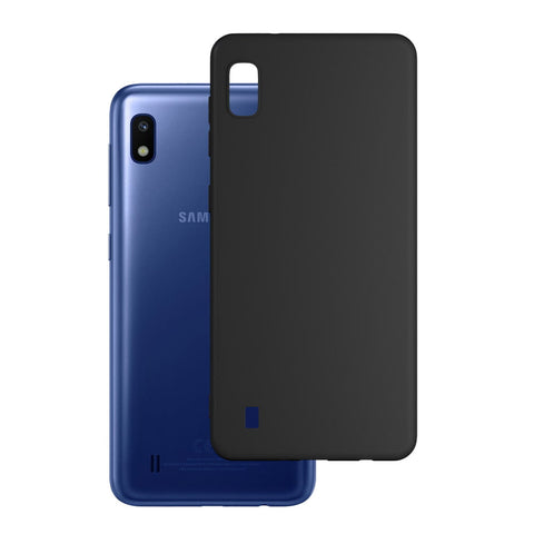 Husa Silicon 3MK, Samsung Galaxy A10, Negru Matt