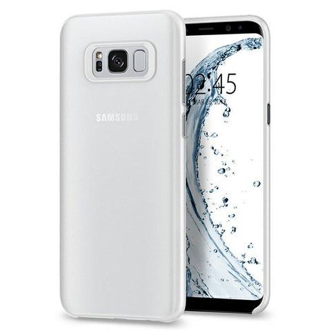 Husa Antisoc, Spigen, Air Skin, Samsung Galaxy S8, Transparenta