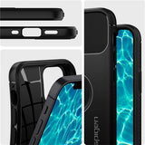 Husa Antisoc Spigen, iPhone 12 Mini, Negru