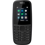 Telefon mobil, Nokia 105 (2019), Single SIM, Negru