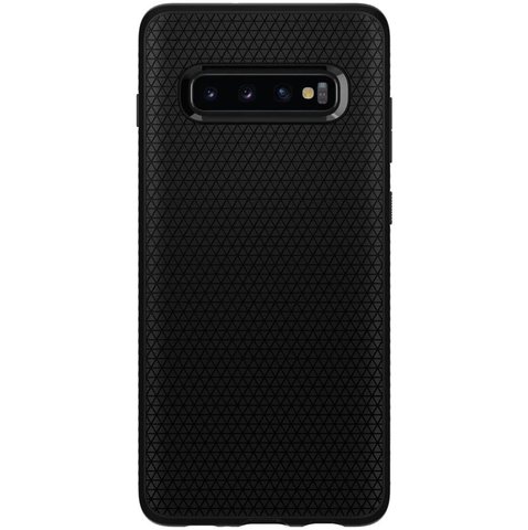 Husa Antisoc, Spigen, Samsung Galaxy S10 Plus, Negru