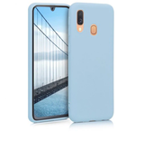 Husa Silicon, Samsung Galaxy A40, Albastru