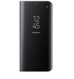 Husă Smart Clear View, Samsung Galaxy A8 Plus 2018 , Negru