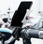 Suport Telefon Bicicleta si Motocicleta Baseus, Argintiu