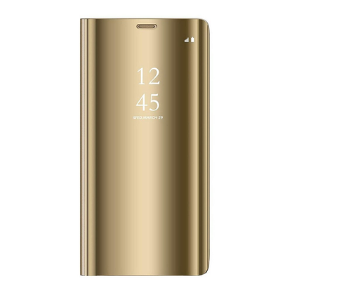 Husa Smart Clear View, Samsung Galaxy A20 , Auriu