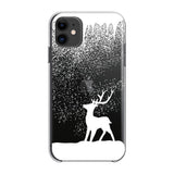 Husa Silicon, Forcell, iPhone 11 Pro Max, Transparenta cu Print de Iarna