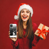 Husa Silicon, Forcell, iPhone 11 Pro Max, Transparenta cu Print de Iarna