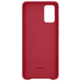 Samsung Galaxy S20 Plus Leather Cover Case - Red