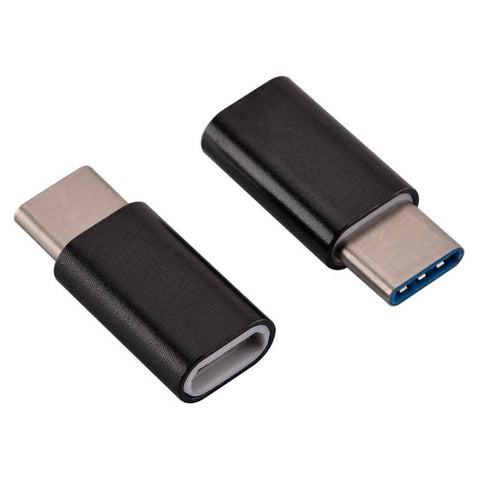 Adaptor Micro-USB la Type-C, Negru
