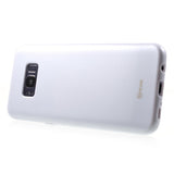 Husa Silicon Jelly, Roar, Samsung Galaxy S8 Plus, Alb