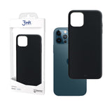 Husa Silicon 3MK, iPhone 12 Pro Max, Negru