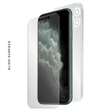 Folie din Silicon, Alien, iPhone 11 Pro, Ecran + Spate + Lateral, Case Friendly