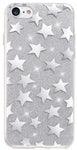Husa Silicon, Fashion Glitter Star, Samsung Galaxy A5 2017, Argintiu