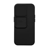 Husa silicon SLIDE iPhone 13 Pro, negru