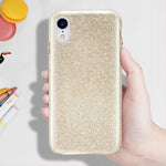 Husa Samsung A10 Glitter 3in1, Auriu