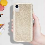 Husa Samsung A10 Glitter 3in1, Auriu