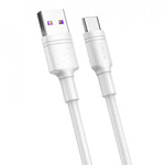 Cablu, Baseus Type-C la USB, 5A 2m, Alb