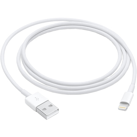 Cablu Original Apple, USB la Lightning, 1M, Alb