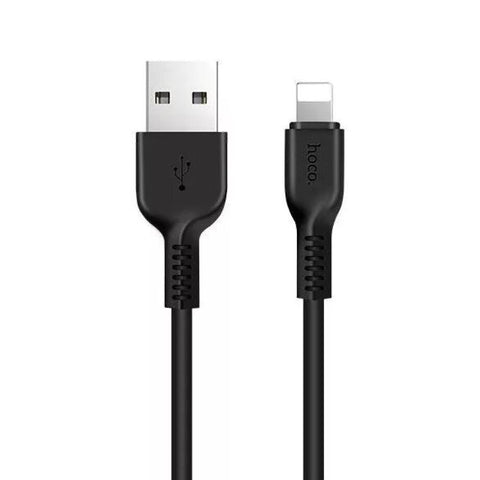 Cablu de Incarcare, Hoco, USB la Lightning, 3M, 2A, Negru