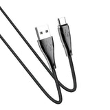 Cablu de Date, Hoco, Magnetic, Type-C USB, 1.2M, Negru