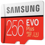 Card de memorie Samsung EVO Plus 256GB MicroSDXC Clasa 10 UHS-I + Adaptor SD