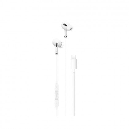 Casti Audio, XO, Type-C, Alb