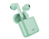 Casti Wireless, Baseus, TWS W09, Verde