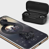 Casti Xiaomi, QCY T5, Bluetooth, Negre