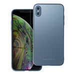 Husa Roar Matte Glass pentru iPhone XS Max,  albastru