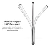 Husa 360, Samsung Galaxy A20E, Transparenta