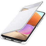 Husă portofel originală Smart S View pentru Samsung Galaxy A32, alb