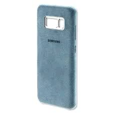 Husa Protectie spate Samsung Alcantara Cover pentru Samsung Galaxy S8 Plus, mentă