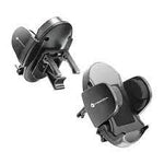 Suport auto Forcell OVAL pentru montare pe grila de ventilatie, negru