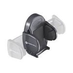 Suport auto Forcell OVAL pentru montare pe grila de ventilatie, negru