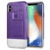 Husă Spigen Classic C1 pentru iPhone X/XS violet