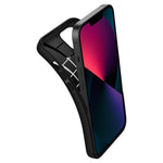 Husa Silicon, Spigen, iPhone 13, Negru