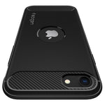 Husa Antisoc, Spigen, Rugged Armor, iPhone 7/8/SE 2020, Negru