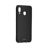 Husa Silicon, Roar, Samsung Galaxy A20E, Negru