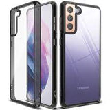 Husa PC Ringke Fusion cu bara de protecție TPU, Samsung Galaxy S21 Plus 5G, Negru