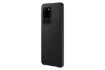 Husa Originala din Piele, Samsung Galaxy S20 Ultra, Negru