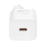 Incarcator + Cablu de Date Type C, Baseus Super Si QC, Alb
