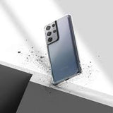 Husa Antisoc, Ringke Fusion X, Samsung Galaxy S21 Ultra, Transparent