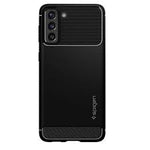 Husa Antisoc, Spigen, Samsung Galaxy S21, Negru