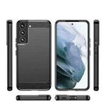 Husa Carbon Samsung Galaxy S22, Negru