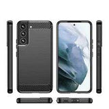 Husa Carbon Samsung Galaxy S22, Negru