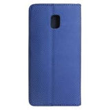 Husa Tip Carte, Samsung Galaxy J5 2017, Albastru-Inchis