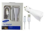 Incarcator de masina  Samsung Micro-Usb 15W Original, Alb