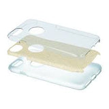 Husa iPhone iPhone 12 / iPhone 12 Pro Glitter 3in1, Auriu